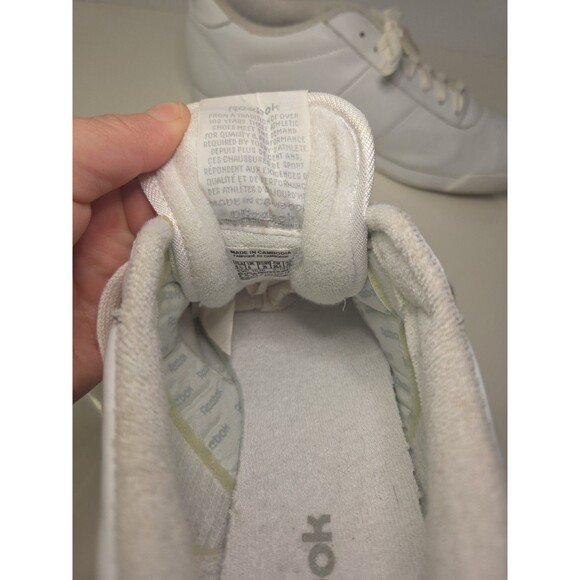 Reebok Classic Princess Soft White Leather Sneaker Women 8.5 Retro Lightweight - Picture 11 of 14